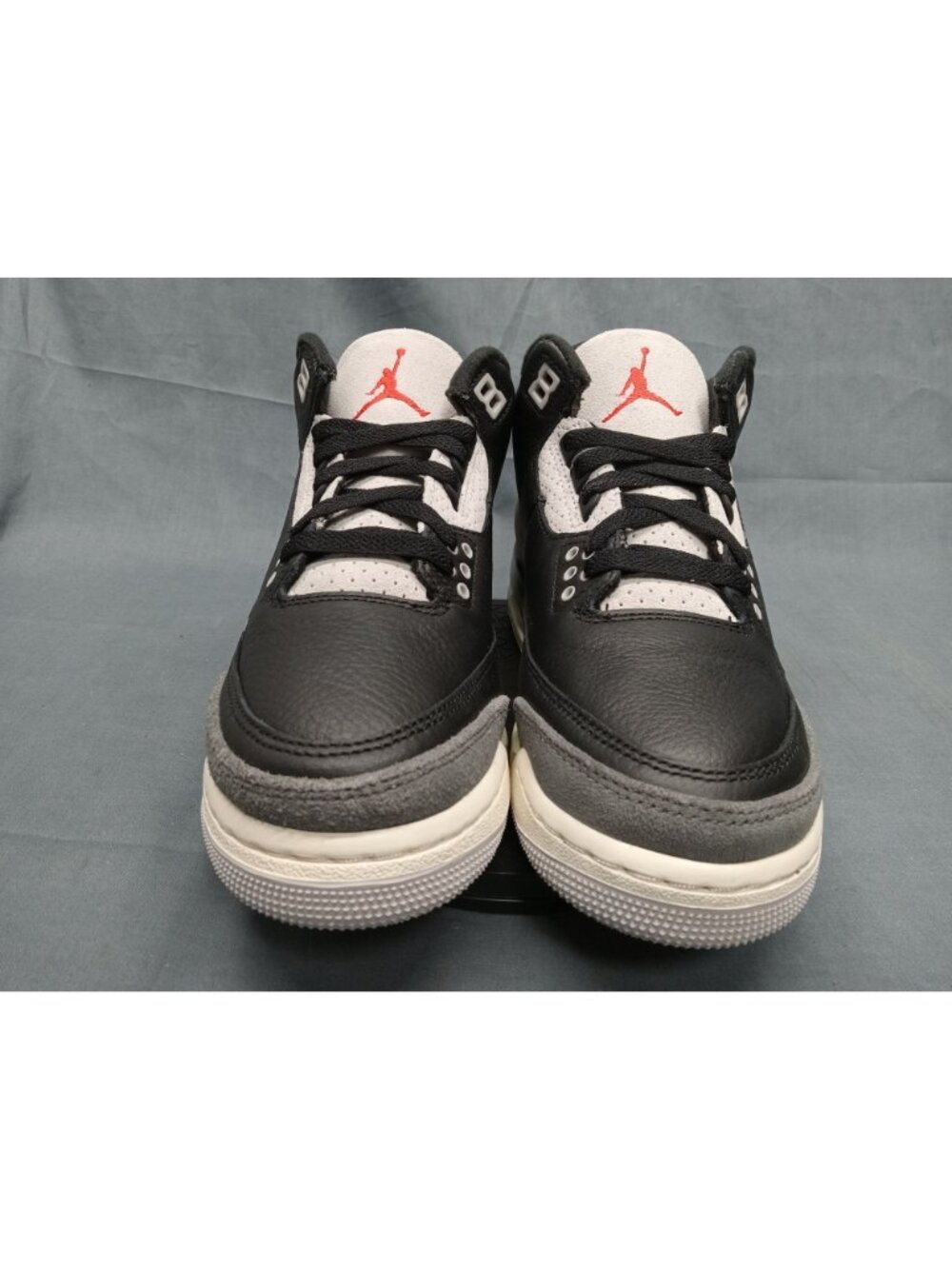 Nike Boys Air Jordan 3 Retro OG (GS) Sneakers Black Size 4 NEW NO BOX! - Picture 3 of 11